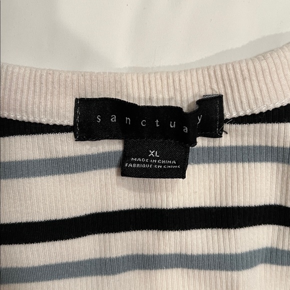 Nice Striped Ribbed Top - Picture 5 of 7